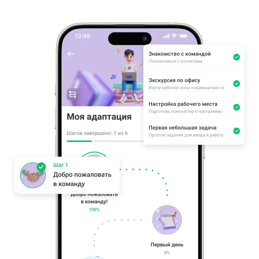 Ускорение выхода на&nbsp;продуктивность